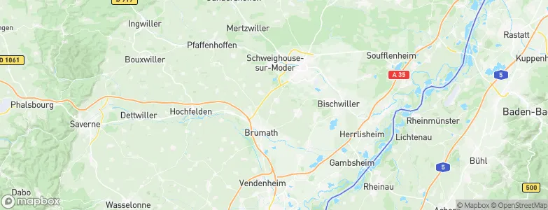 Niederschaeffolsheim, France Map