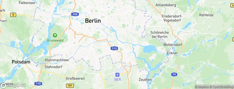 Niederschöneweide, Germany Map