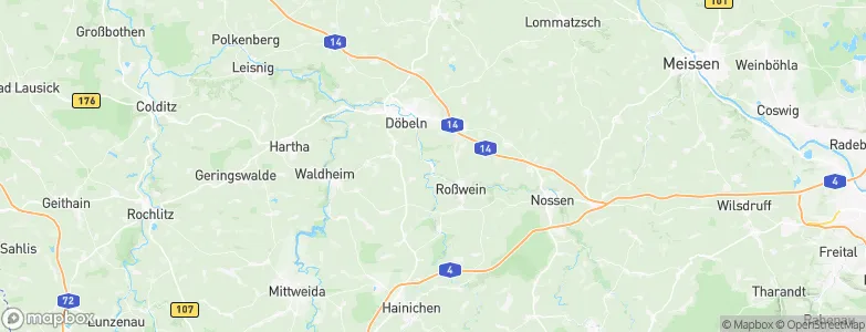 Niederstriegis, Germany Map