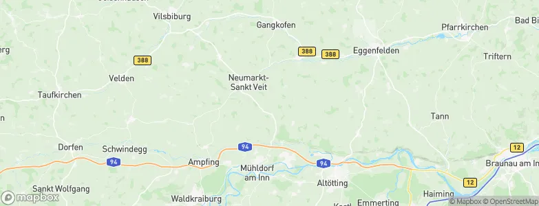 Niedertaufkirchen, Germany Map