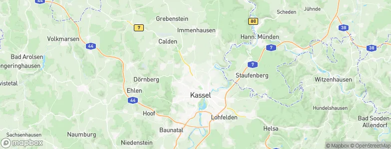 Niedervellmar, Germany Map