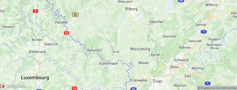 Niederweis, Germany Map
