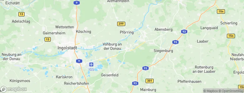 Niederwöhr, Germany Map