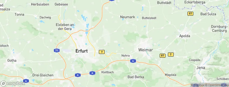 Niederzimmern, Germany Map