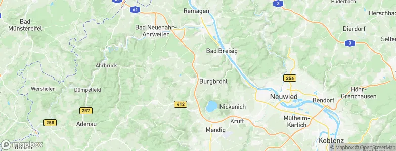 Niederzissen, Germany Map