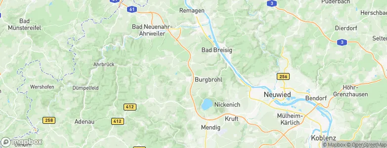 Niederzissen, Germany Map