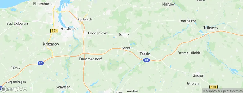 Niekrenz, Germany Map