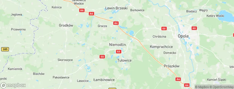 Niemodlin, Poland Map