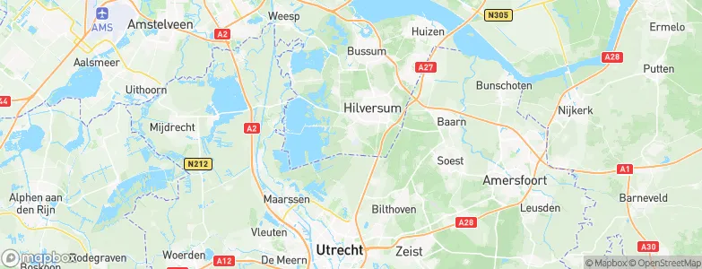 Nieuw-Loosdrecht, Netherlands Map