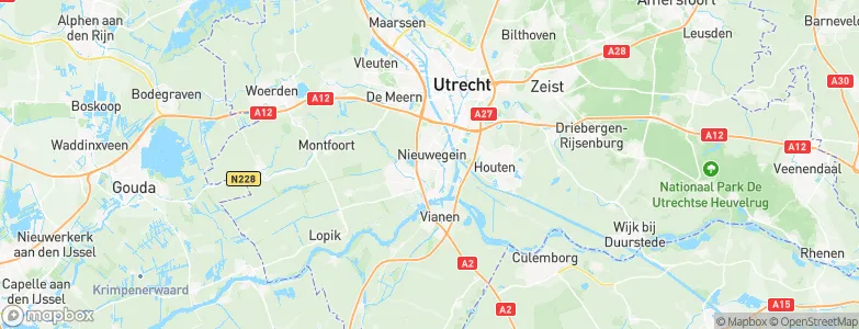 Nieuwegein, Netherlands Map