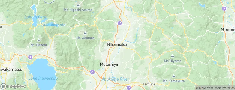 Nihommatsu, Japan Map