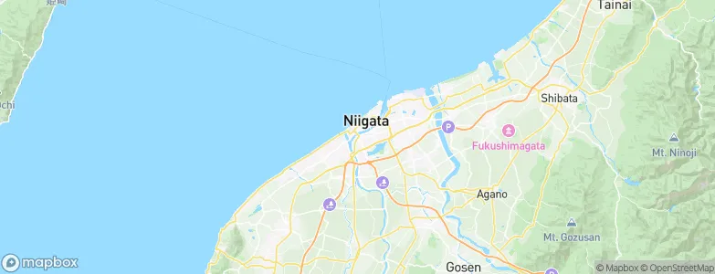 Niigata, Japan Map