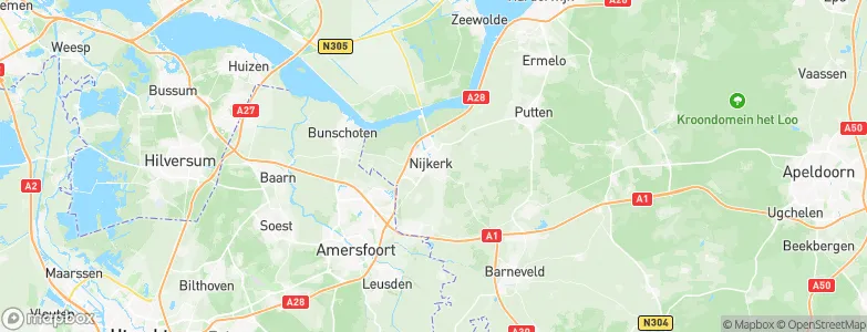 Nijkerk, Netherlands Map