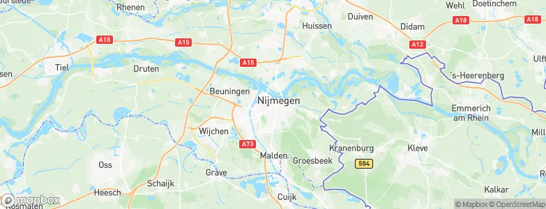 Nijmegen, Netherlands Map
