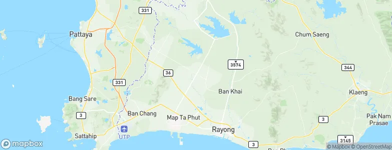Nikhom Phattana, Thailand Map