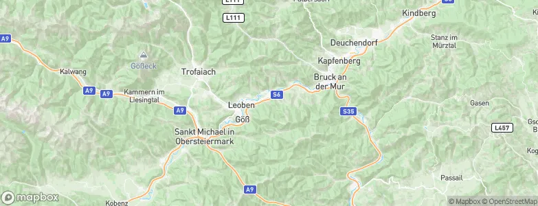 Niklasdorf, Austria Map