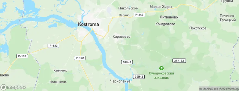 Nikola-Trostino, Russia Map