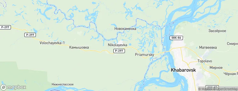 Nikolayevka, Russia Map