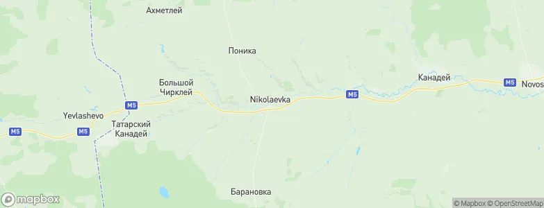 Nikolayevka, Russia Map