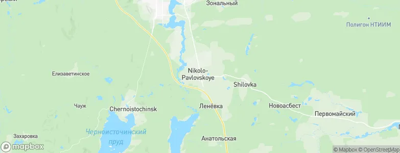 Nikolo-Pavlovskoye, Russia Map