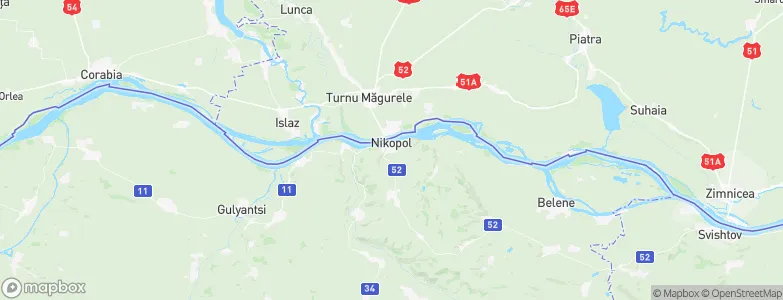 Nikopol, Bulgaria Map