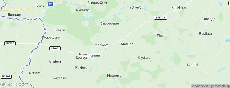 Nikulino, Russia Map