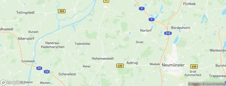 Nindorf, Germany Map
