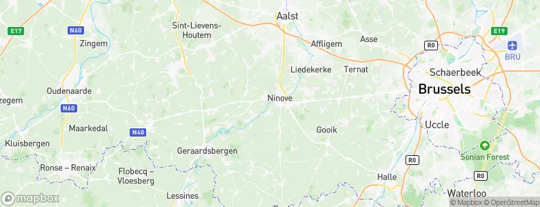 Ninove, Belgium Map