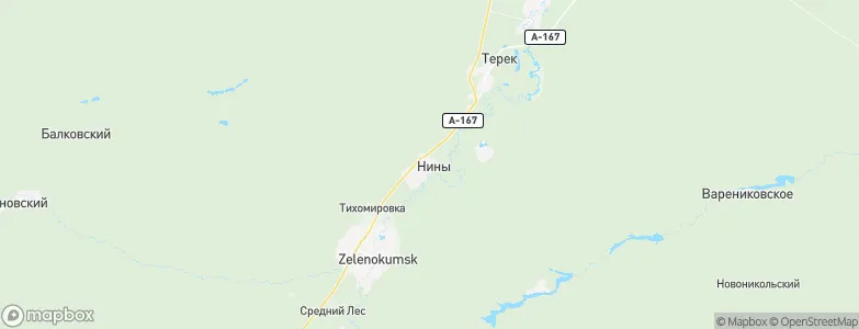 Niny, Russia Map