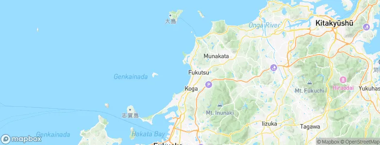 Nishifukuma, Japan Map
