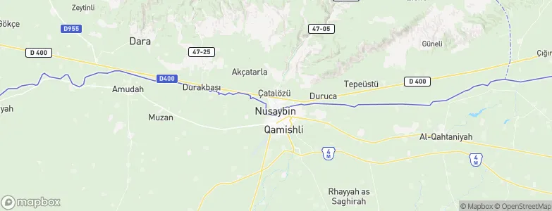 Nisibis, Turkey Map