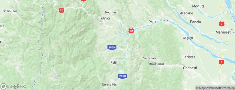 Nistoreşti, Romania Map