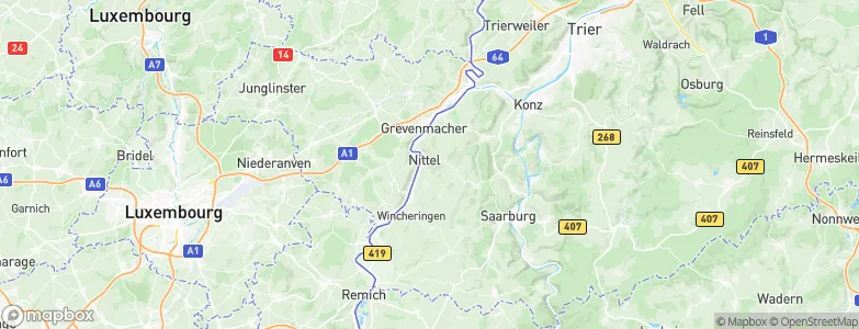 Nittel, Germany Map