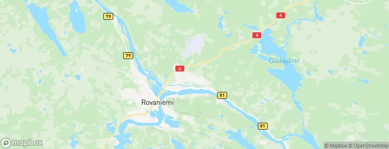 Nivavaara, Finland Map