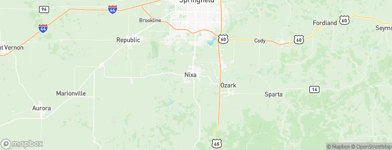 Nixa, United States Map
