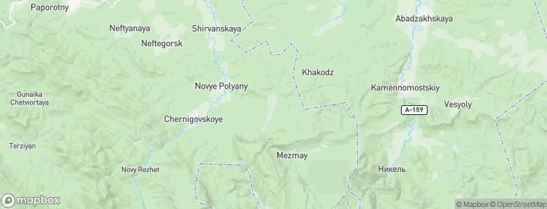Nizhegorodskaya, Russia Map