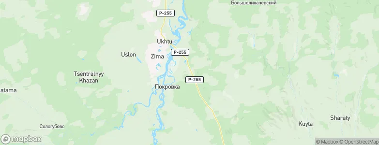 Nizhnechirkina, Russia Map