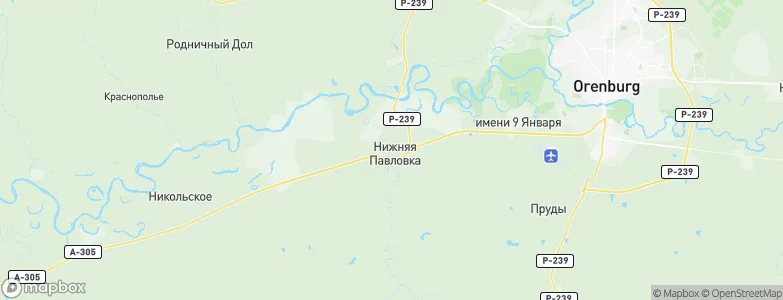 Nizhnepavlovka, Russia Map