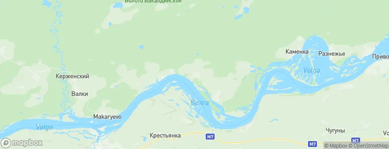 Nizhniy Krasnyy Yar, Russia Map
