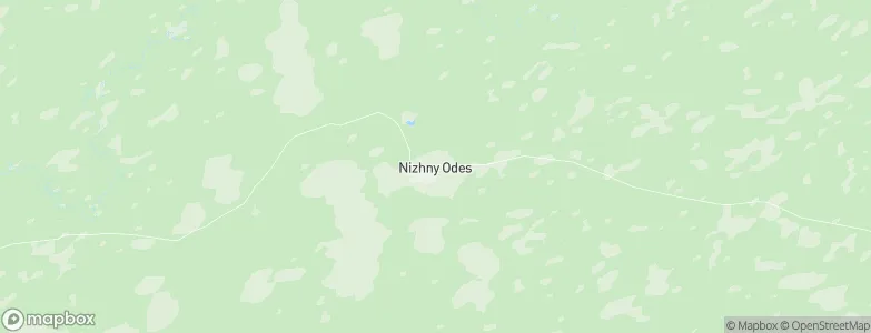 Nizhniy Odes, Russia Map