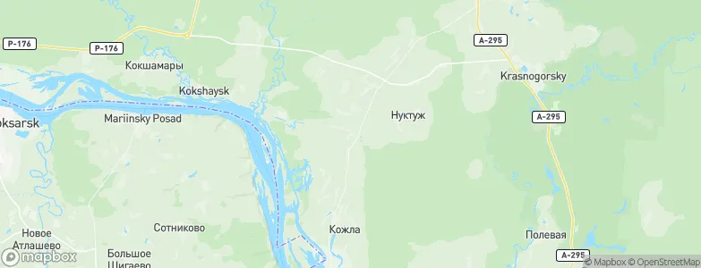Nizhniye Pam”yaly, Russia Map