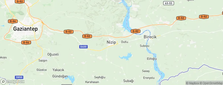 Nizip, Turkey Map