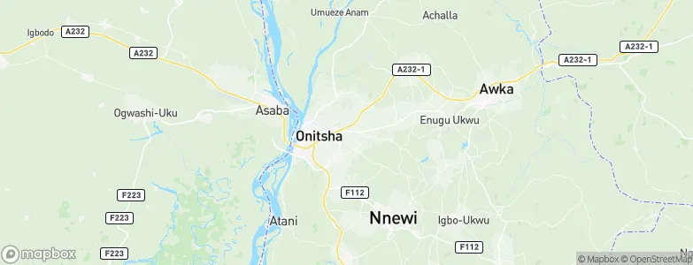 Nkpor, Nigeria Map