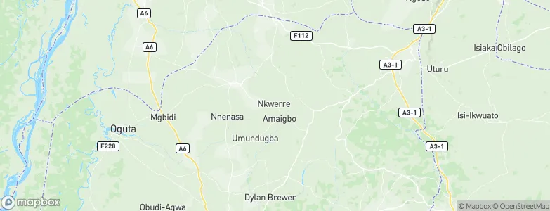 Nkwerre, Nigeria Map