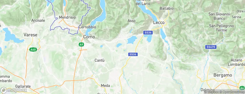 Nobile-Monguzzo, Italy Map