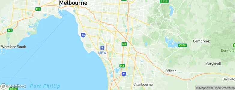 Noble Park, Australia Map