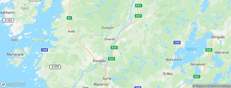 Nödinge-Nol, Sweden Map