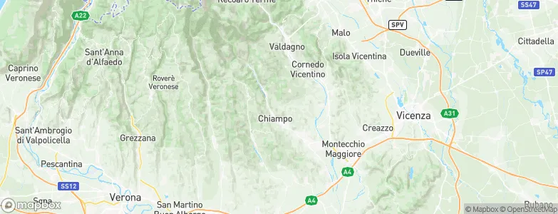 Nogarole Vicentino, Italy Map