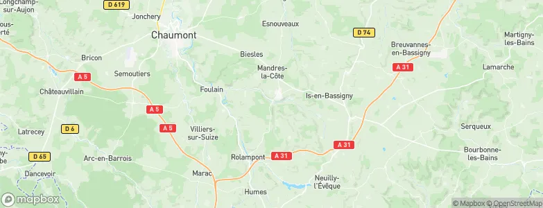 Nogent-le-Bas, France Map