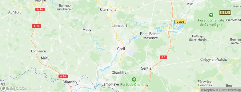 Nogent-sur-Oise, France Map
